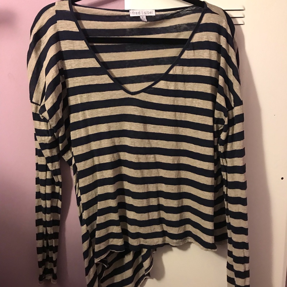 Anthropologie off the shoulder shirt